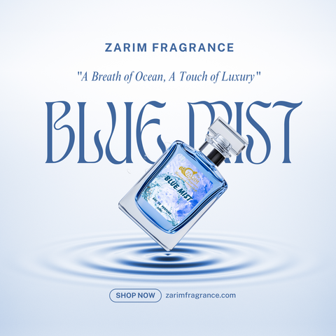 Blue Mist Eau de Parfum - Aromatic Fougere Fragrance | Zarim Fragrance